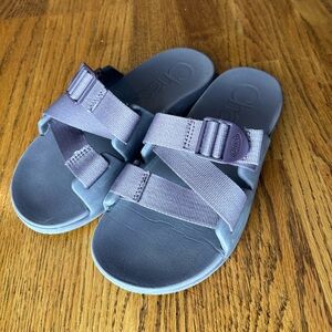 Chaco Purple Slide Sandals with Adjustable Straps